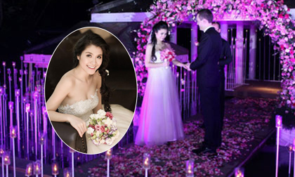 Ảnh cưới lãng mạn của Bích Huyền