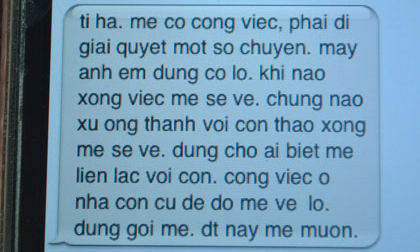 Vụ vợ bí thư giết người đốt xác: Bà Hường khai đã mạo danh nhắn tin