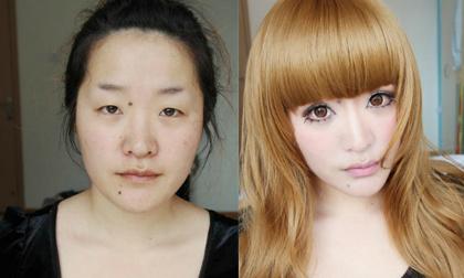 "Lột xác" nhan sắc nhờ trang điểm (P57)