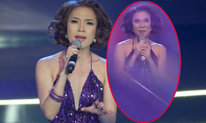 Clip: Mỹ Tâm bị nhà đài che kín mít vì "lộ hàng"?
