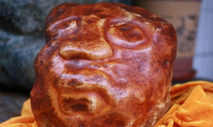 Hòn đá quý hình mặt người hơn 40 tỷ đồng