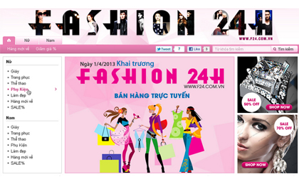 Fashion 24h - Địa chỉ hot của người sành điệu và thích săn hàng độc