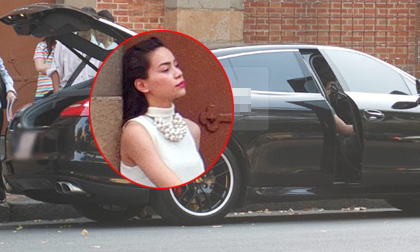 Hà Hồ dạo phố với xế hộp mới coóng giá 10 tỷ?