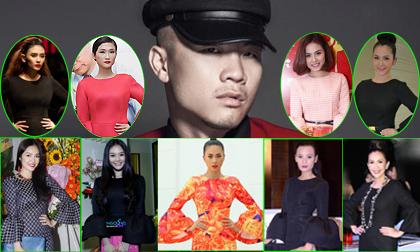 9 mỹ nhân Việt "phát cuồng" 1 mẫu váy của Đỗ Mạnh Cường