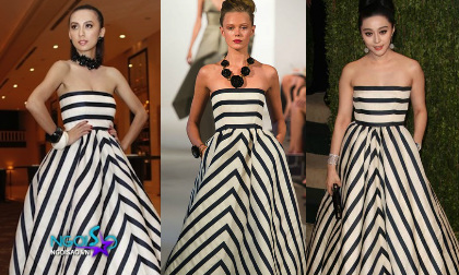 "Bạn gái" Đan Trường "đụng váy" hàng hiệu của Phạm Băng Băng