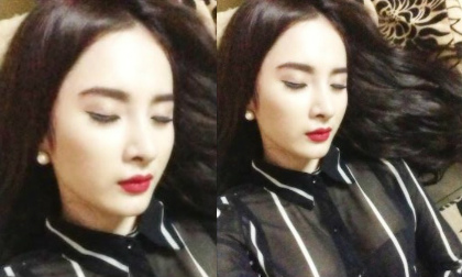 Khoảnh khắc ngủ đẹp hiếm có của Angela Phương Trinh