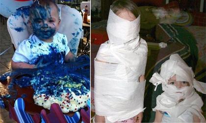 Đừng bao giờ rời mắt khỏi trẻ!