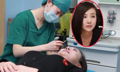 Cận cảnh Can Lộ Lộ trên bàn phẫu thuật thẩm mỹ