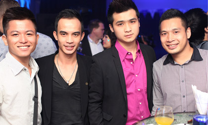 Dàn sao The Voice Việt sành điệu trong đêm tiệc 