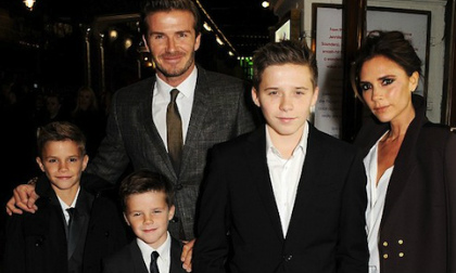 Beckham chia sẻ mình nghiêm khắc với các con từ nhỏ