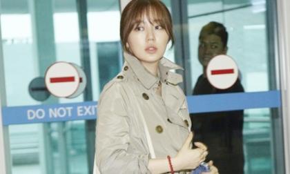 Yoon Eun Hye giản dị ở sân bay để chuẩn bị đến Việt Nam