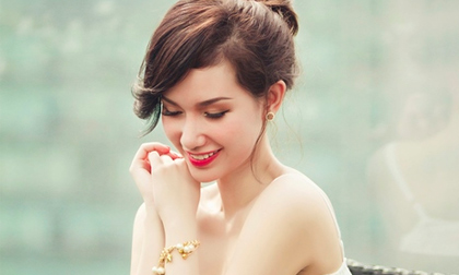 'Gái 1 con' Quỳnh Chi đẹp mặn mà