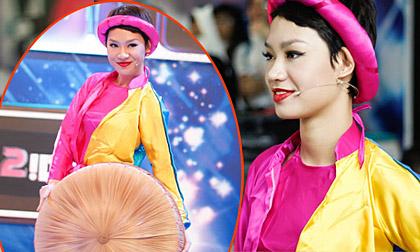 Trà My Idol bất ngờ diện áo tứ thân hát dân ca