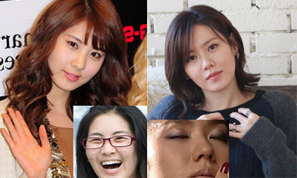 Soi làn da xấu xí của 11 sao Hàn