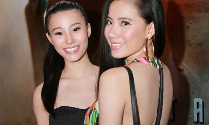 Chung Thục Quyên không diện nội y, khoe em gái sắp thi Hoa hậu