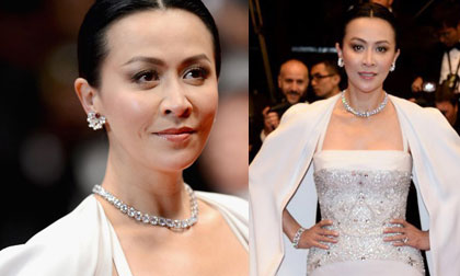 Lưu Gia Linh đẹp tựa nữ hoàng trên thảm đỏ