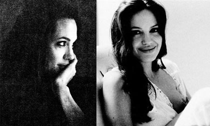 Loạt ảnh đen trắng "cực hiếm" của Angelina qua ống kính của chồng