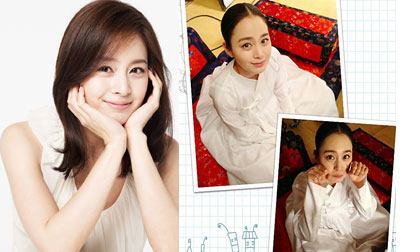 Kim Tae Hee "dọa ma" cũng dễ thương