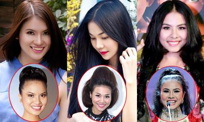 Sao Việt "hớp hồn" khi đổi mốt tóc rẽ ngôi 