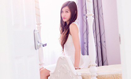 Mi Trần bất ngờ đẹp dịu dàng 