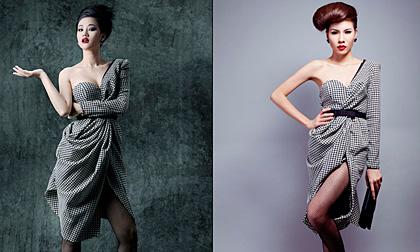 Maya "đọ sắc" gợi cảm cùng người mẫu Project Runway