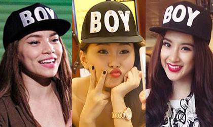 Mỹ nhân Việt "ghi điểm" cá tính với mũ lưỡi trai!