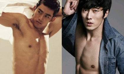 BST ngực trần quyến rũ của loạt mỹ nam Hàn