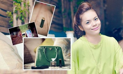 Khám túi xách 50 triệu của Triệu Tú Trâm