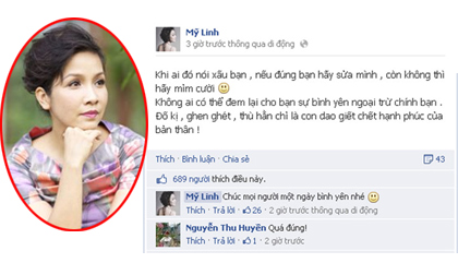 Mỹ Linh mượn sách Khôn ngoan quên scandal xây nhà trái phép