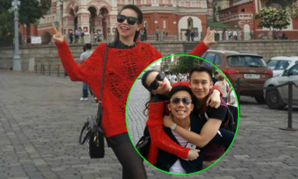 "Phát sốt" với vẻ dễ thương của Hồ Ngọc Hà ở Moscow