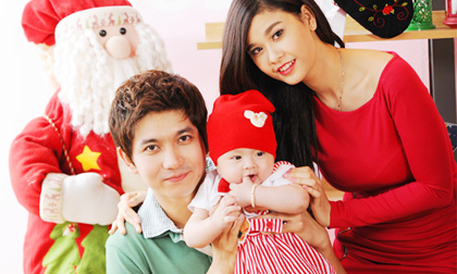 4 'ông bố trẻ' đông fan của showbiz Việt