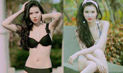 Huyền Thư khoe vòng eo "gái một con"