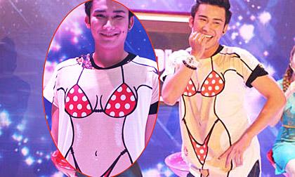 Hết giả gái, Chí Thiện lại gây "sốc" với áo bikini 