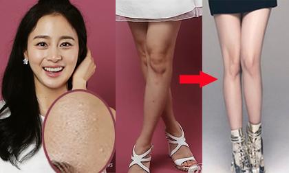 Kim Tae Hee lộ chân thô kệch đối lập với ảnh quảng cáo