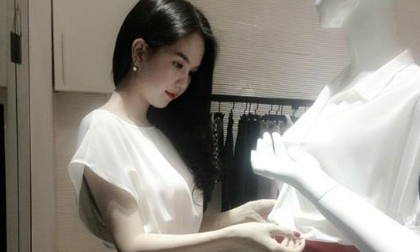 Ngọc Trinh đi làm vẫn đẹp rạng rỡ như... nữ hoàng