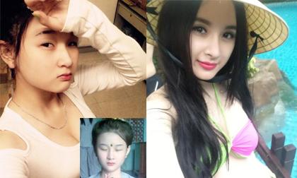 Dân mạng 'nháo nhào' vì 'em song sinh' của Angela Phương Trinh