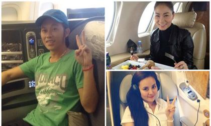 Cận cảnh những chỗ ngồi VIP của sao Việt trên máy bay