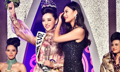 Hoa hậu Trung Quốc 2013 dáng chuẩn như người mẫu