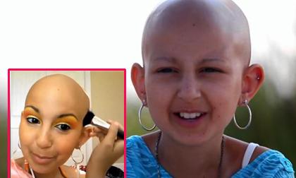 Bé gái bị ung thư "gây sốt" với các clip dạy làm đẹp vừa qua đời