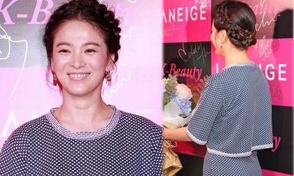 Song Hye Kyo 'mất điểm' vì trang phục và kiểu tết tóc già nua