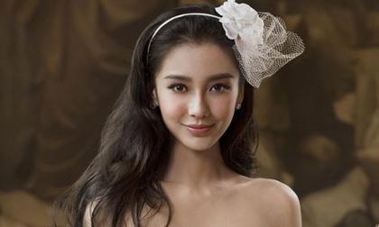 Ngắm Angelababy diện váy cưới xinh như công chúa