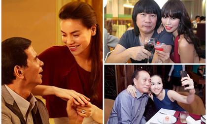 Những khoảnh khắc thân thương của sao Việt và bố