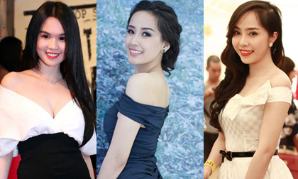 Chấm điểm vẻ gợi cảm "chết người" của kiều nữ Việt với đầm trễ vai