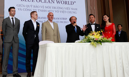 NTK Võ Việt Chung chính thức là giám đốc triển khai dự án Blue Ocean World