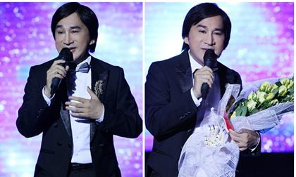 NSƯT Kim Tử Long lộ diện sau scandal, được tặng tiền trên sân khấu