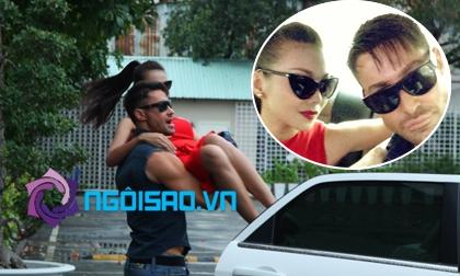 Sơ tuyển VNTM: Thanh Hằng được siêu mẫu người Úc "bế bổng" từ ôtô 