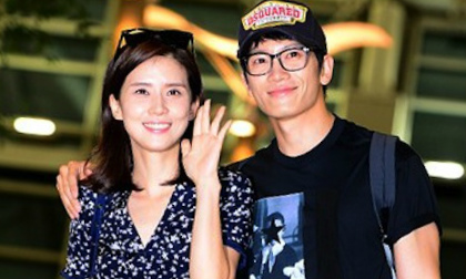  Ji Sung và Lee Bo Young xuất phát đi Tây Ban Nha chụp ảnh cưới