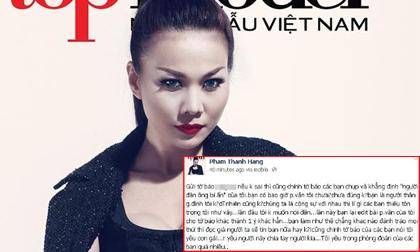 Thanh Hằng bức xúc vì bị "thổi phồng" thông tin về người yêu