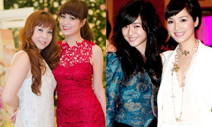 Những mẹ con nhà Sao Việt trẻ như hai chị em