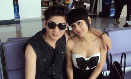 Lâm Chi Khanh mái ngố, siêu trẻ trung bên bạn trai